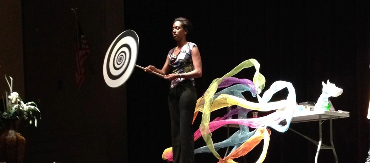 We also offer demonstrations of other visual illusions and neuroscience research, including demonstrations like these on motion perception.